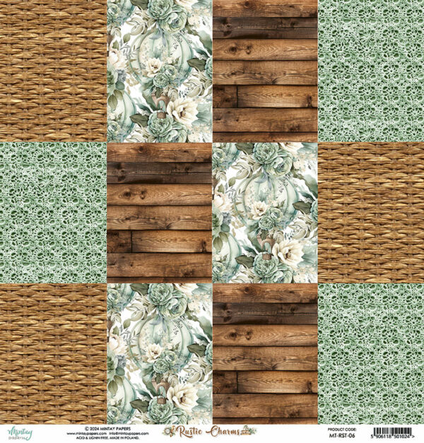 Mintay Rustic Charms 12X12 06