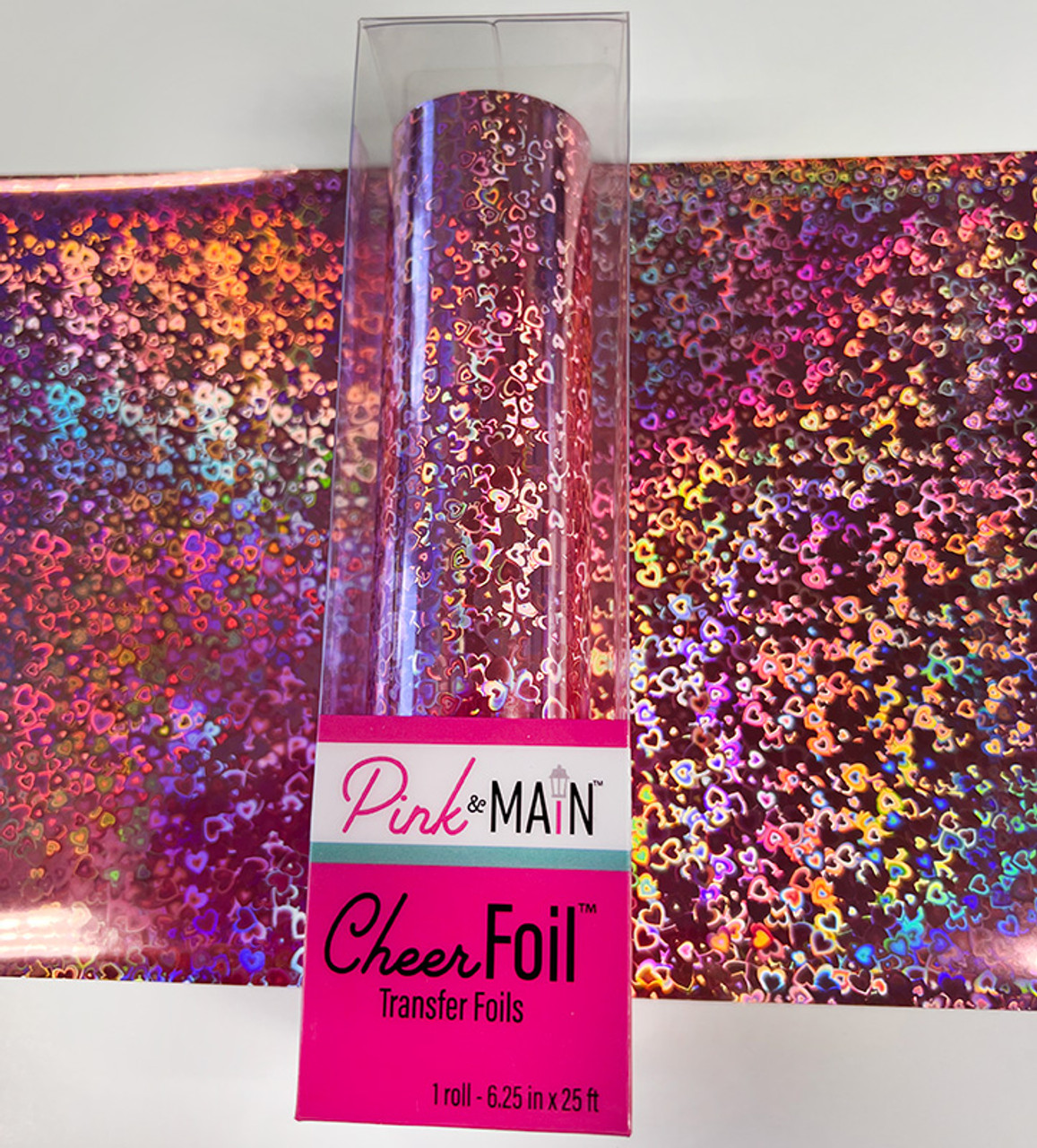 PINK & MAIN CHEERFOIL LOTS OF LOVE PINK