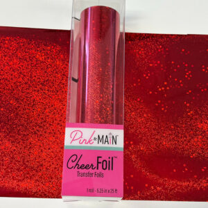 PINK & MAIN CHEERFOIL SPARKLE RED