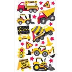 EK JOLEES STICKER CONSTRUCTION ZONE