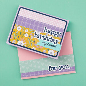 STAMPENDOUS DIE A2 GIFT CARD HOLDER AND ENVELOPE