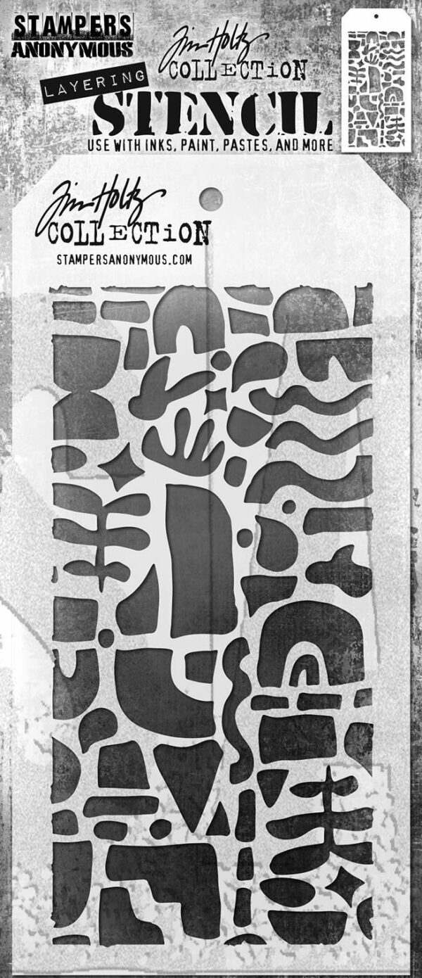 Stamper's Annonymous TH Stencil Cutout Shapes 2