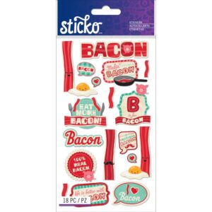 EK SUCCESS STICKER BACON