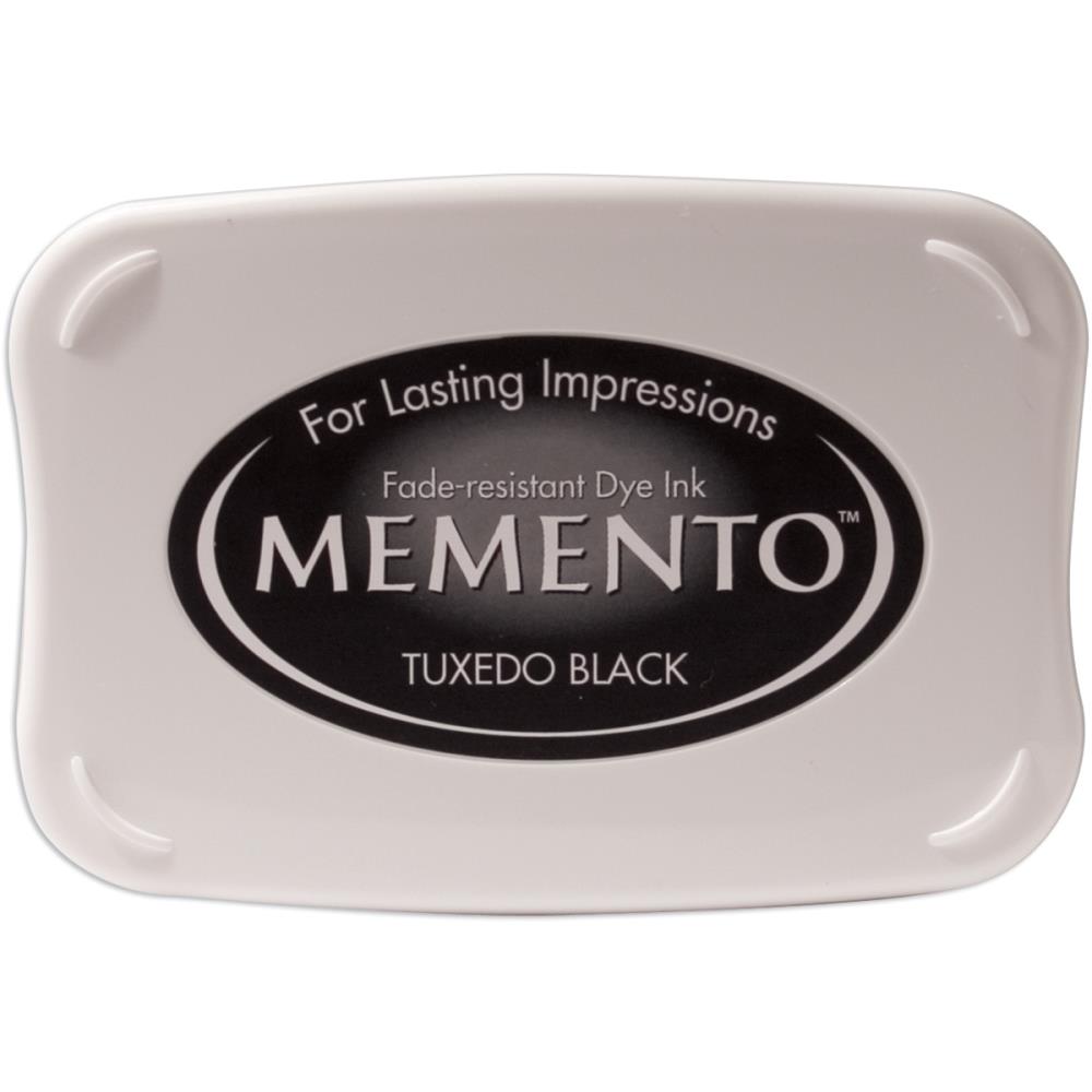 TSUKINEKO MEMENTO STAMP PAD TUXEDO BLACK