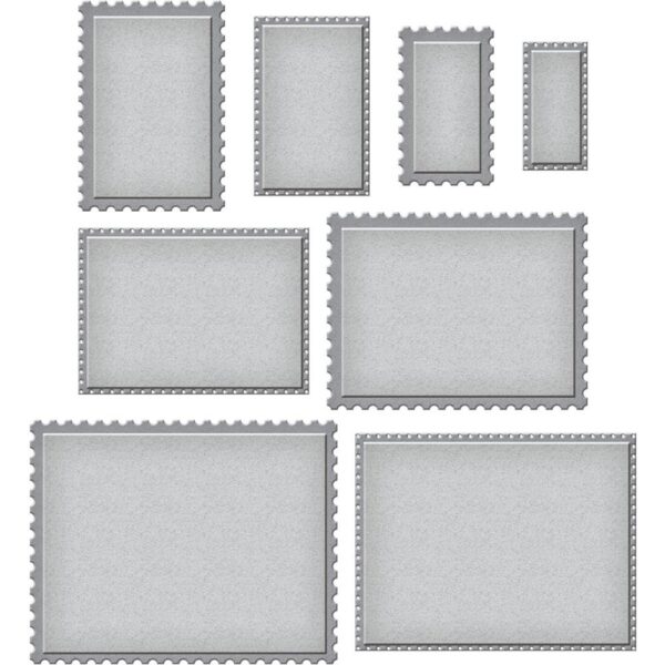 SPELLBINDERS DIE POSTAGE EDGE RECTANGLE