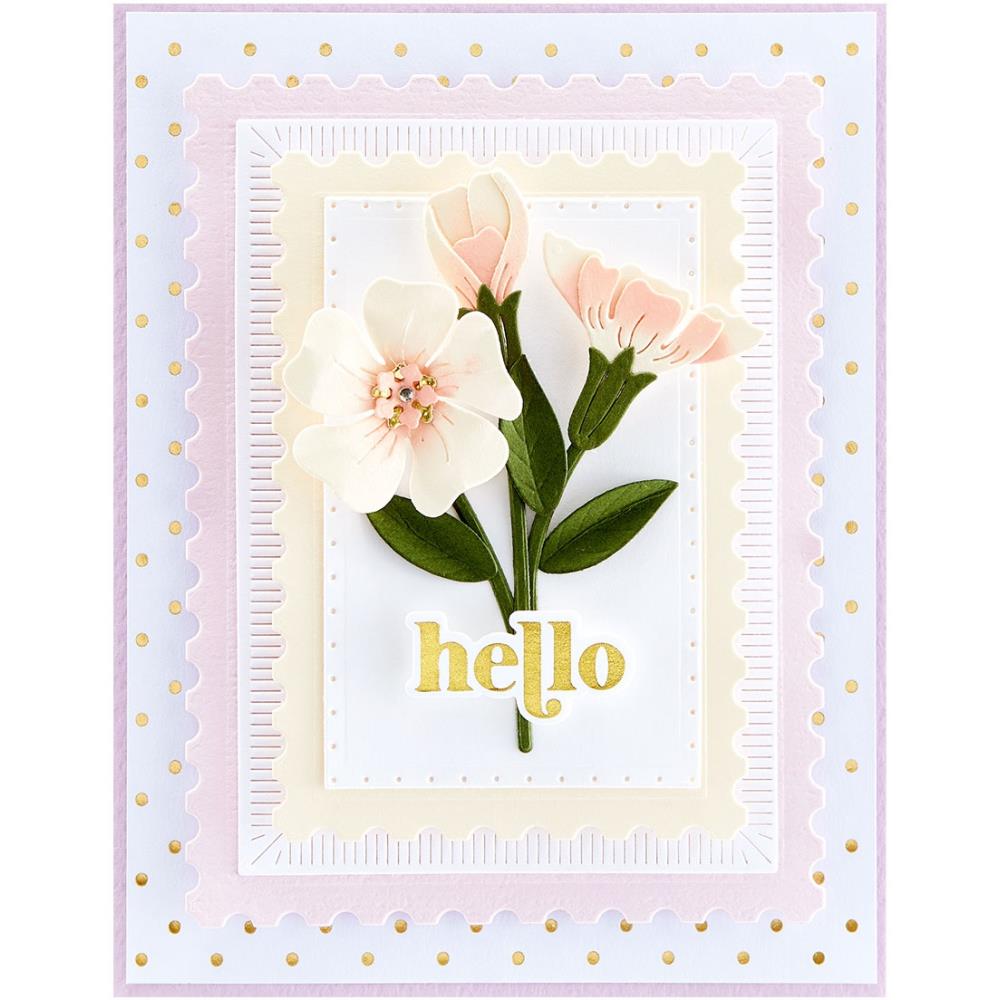 SPELLBINDERS DIE POSTAGE EDGE RECTANGLE