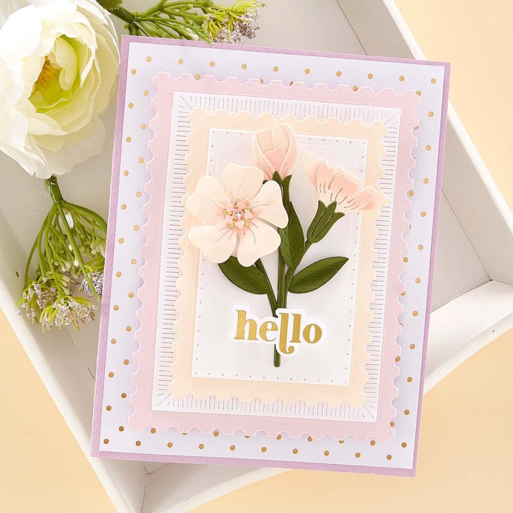 SPELLBINDERS DIE POSTAGE EDGE RECTANGLE