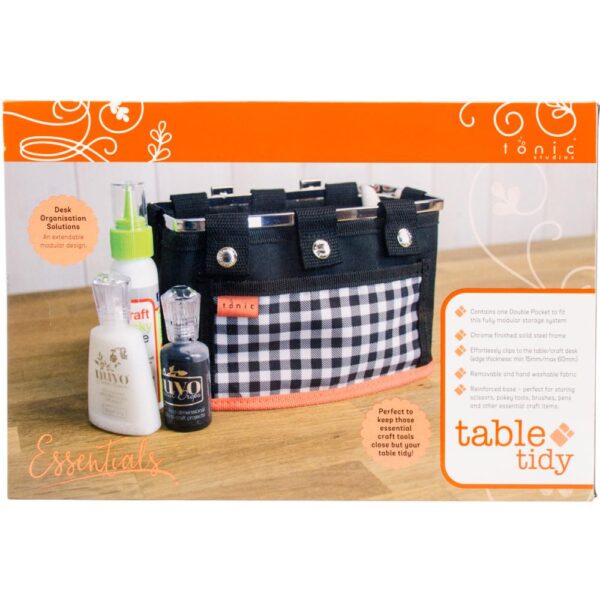 TONIC TIDY TABLE DOUBLE POCKET