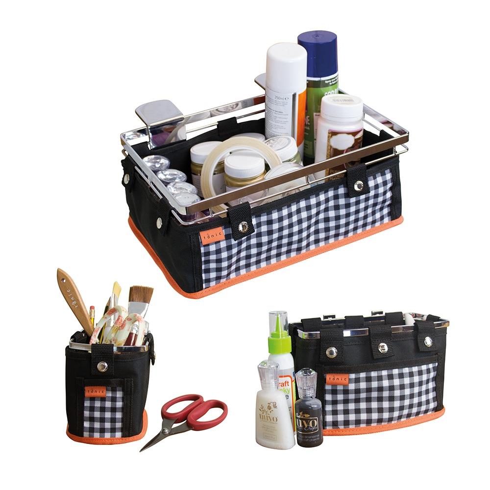 TONIC TIDY TABLE DOUBLE POCKET