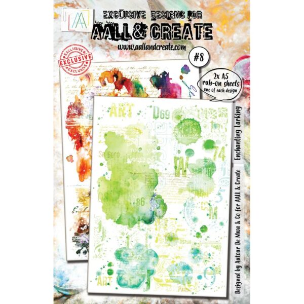 AALL & CREATE WASHI ENCHANTING LARKING