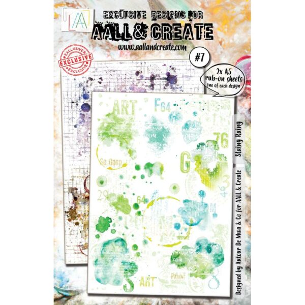 AALL & CREATE WASHI STAINY RAINY