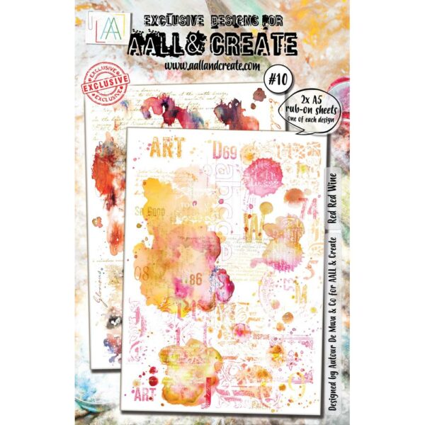 AALL & CREATE WASHI RED RED WINE