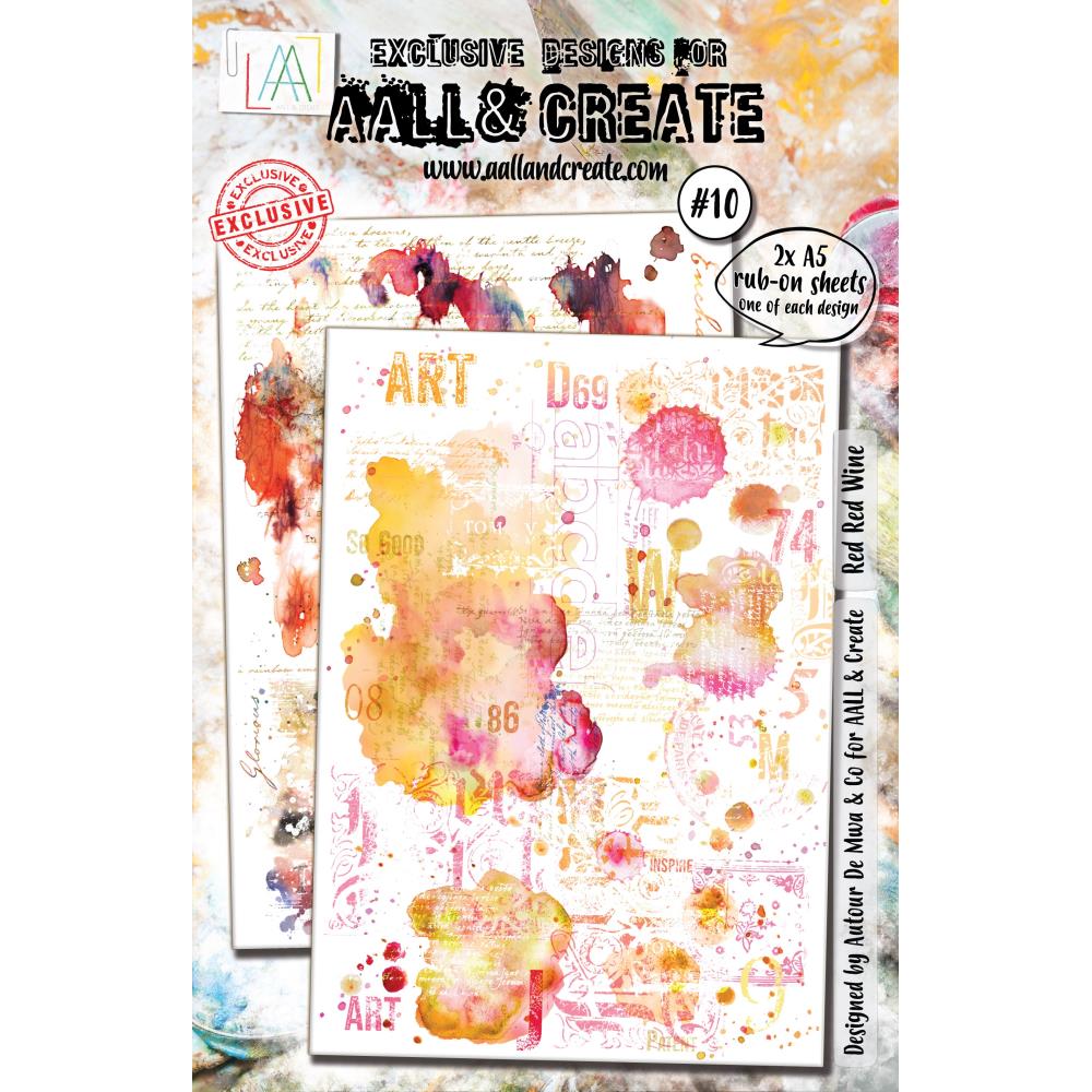 AALL & CREATE WASHI RED RED WINE