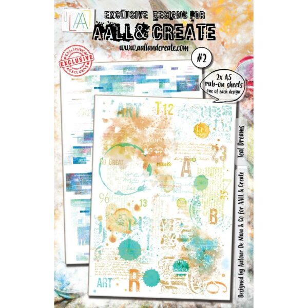 AALL & CREATE WASHI TEAL DREAMS