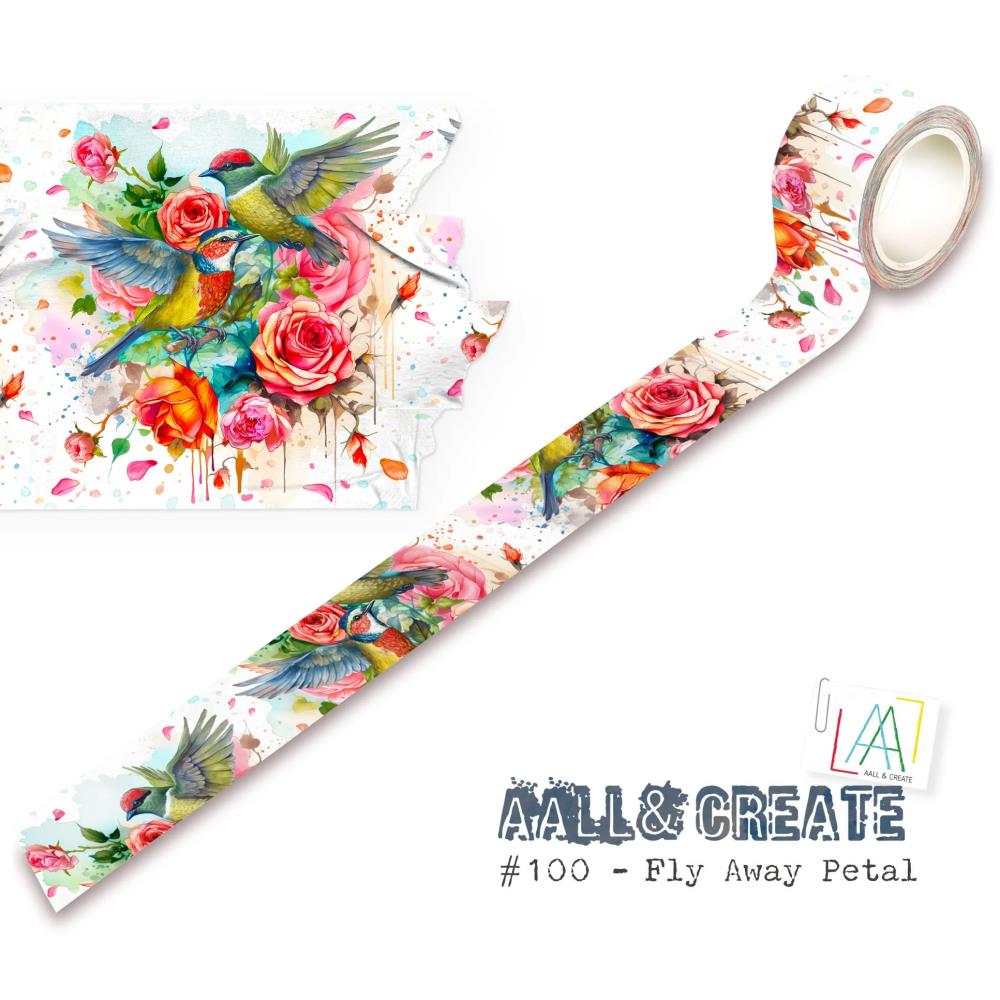 AALL & CREATE WASHI FLY AWAY PETAL