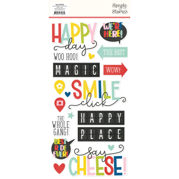 Simple Stories Say Cheese Magic Foam Stickers