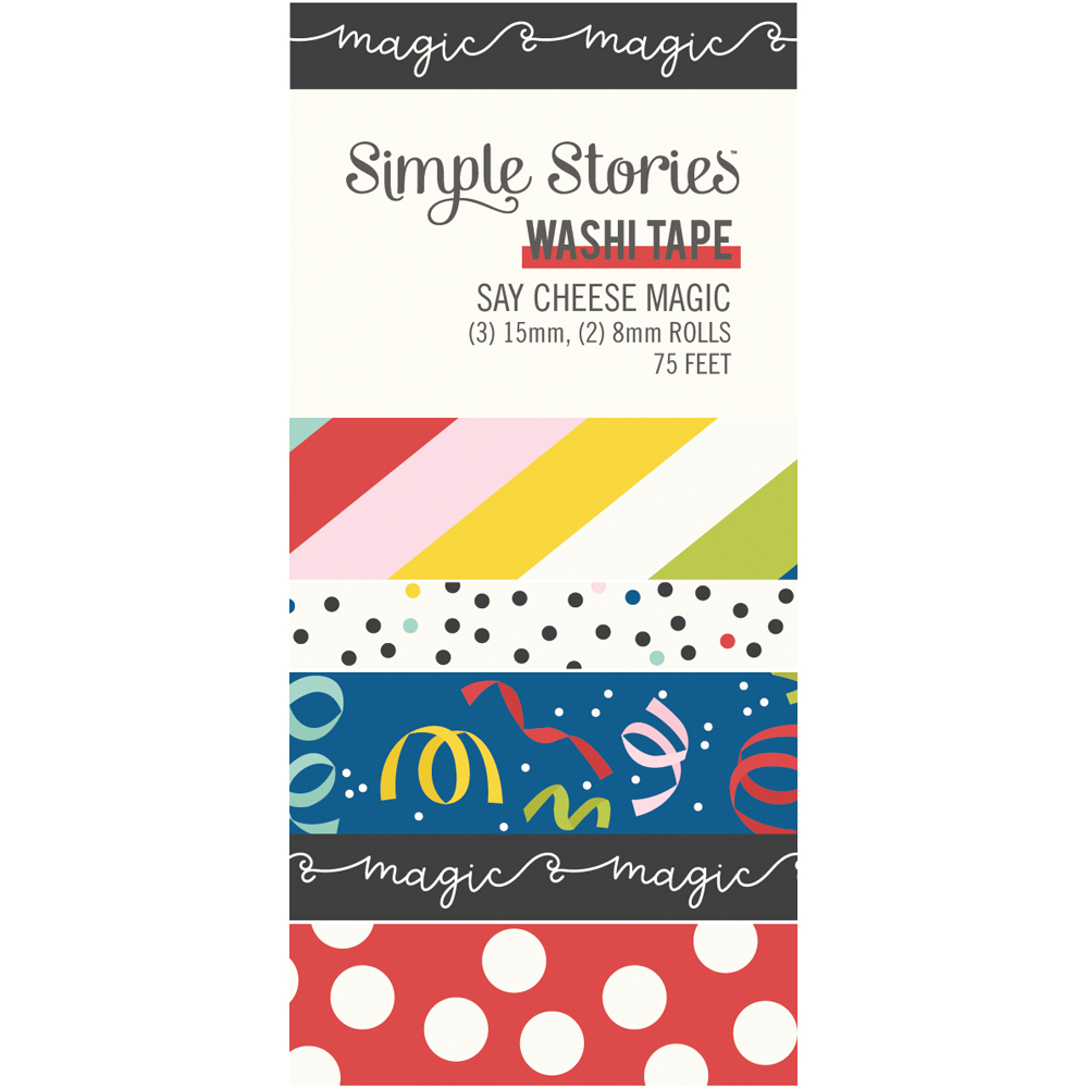 Simple Stories Say Cheese Magic Washi Tape