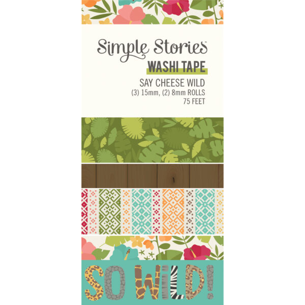 Simple Stories Say Cheese Wild Washi Tape