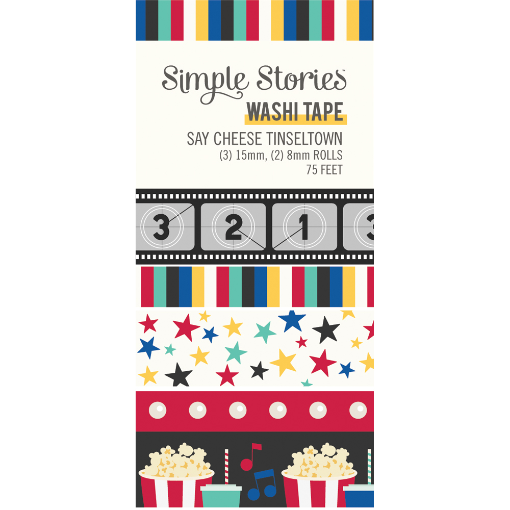 Simple Stories Say Cheese Tinseltown Washi Tape