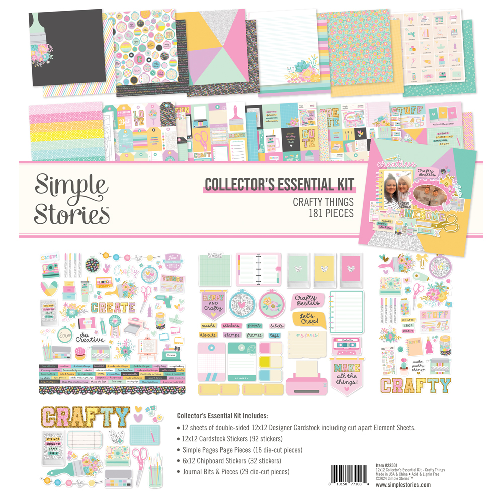 Simple Stories Crafty Things Collector's Essential Kit