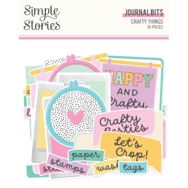 Simple Stories Crafty Things Journal Bits & Pieces