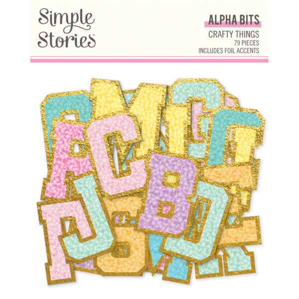 Simple Stories Crafty Things Alpha Bits & Pieces