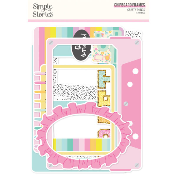 Simple Stories Crafty Things Chipboard Frames