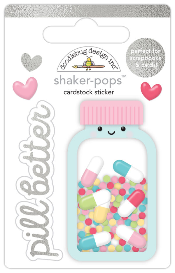 Doodlebug Happy Healing Pill Better Shaker-pops