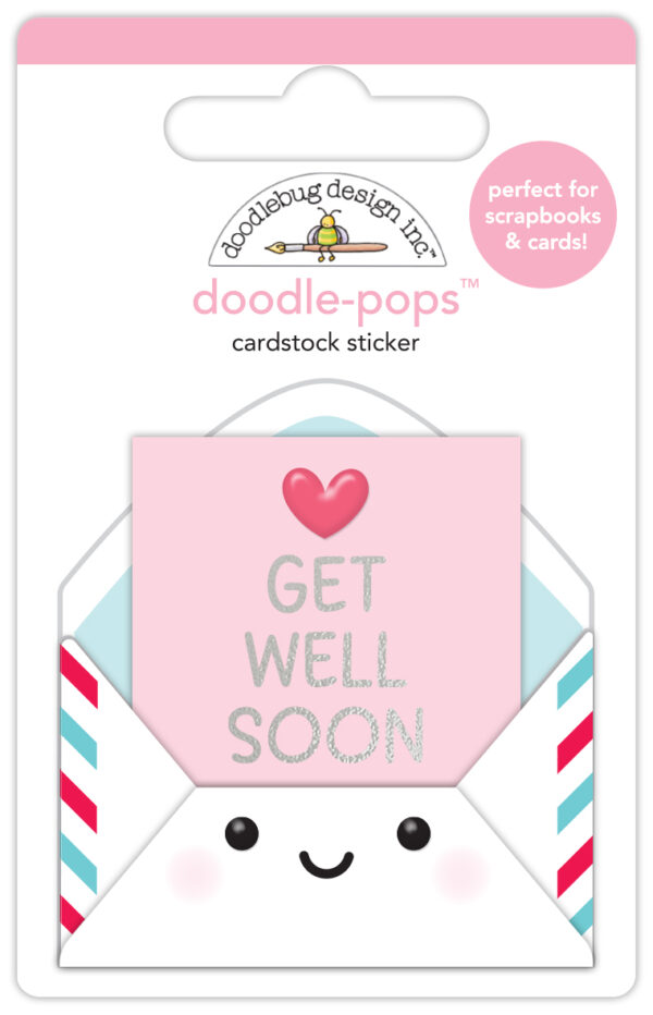 Doodlebug Happy Healing Get Well Soon Doodle-pops