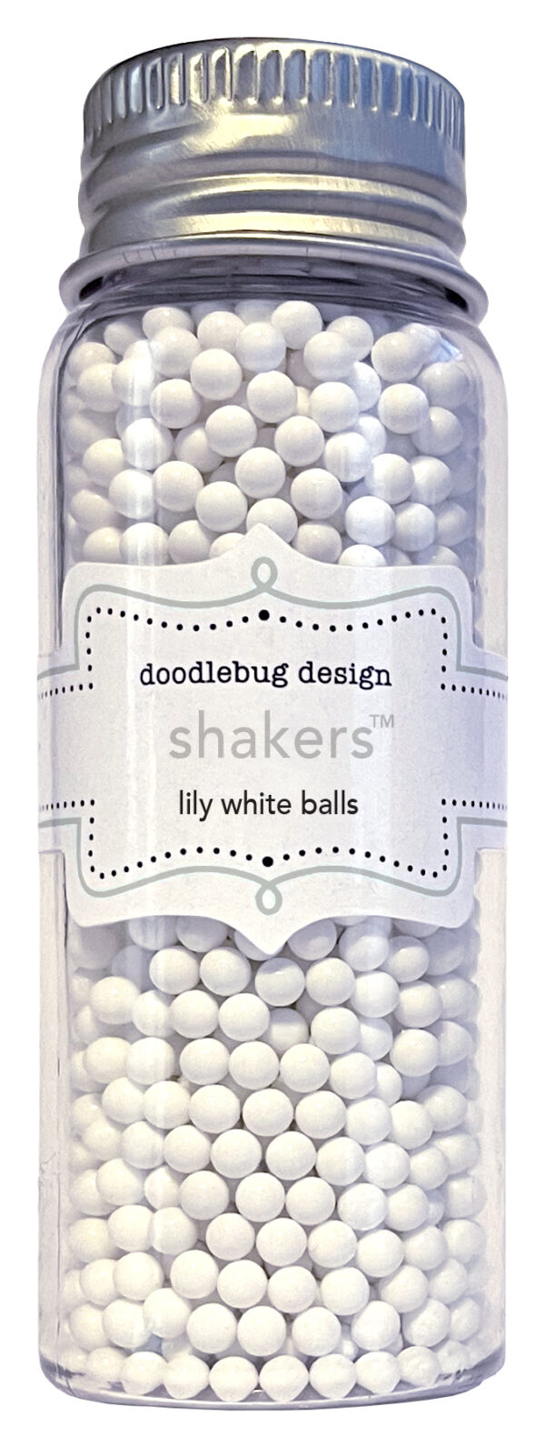 Doodlebug Ball Shakers Lily White