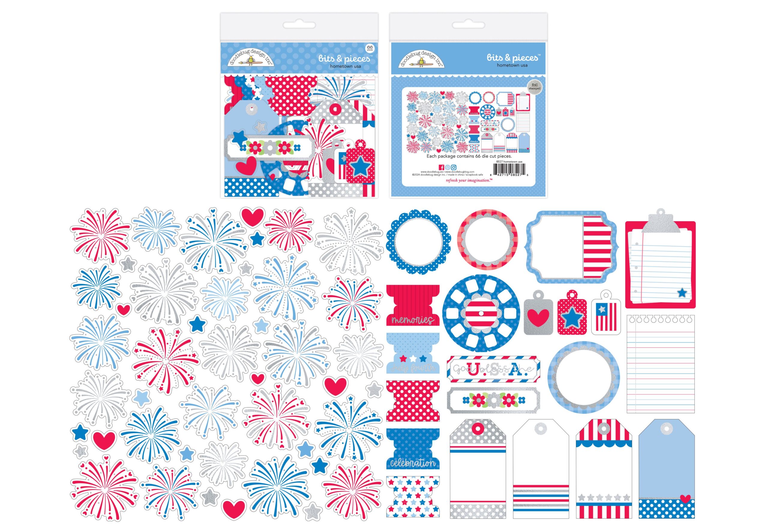 Doodlebug Hometown USA Bits & Pieces