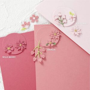 SPELLBINDERS 8.5X11 PINK SAND CARDSTOCK