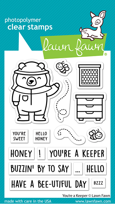 Lawn Fawn Stamp You're A Keeper