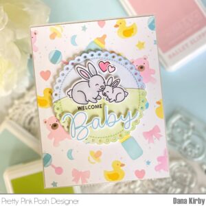 Pretty Pink Posh Stamp Baby Animals