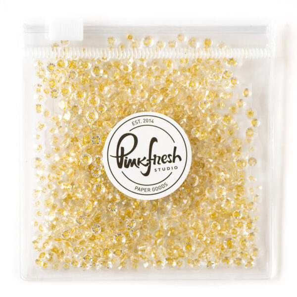 Pinkfresh Gems Clear Gold Dust