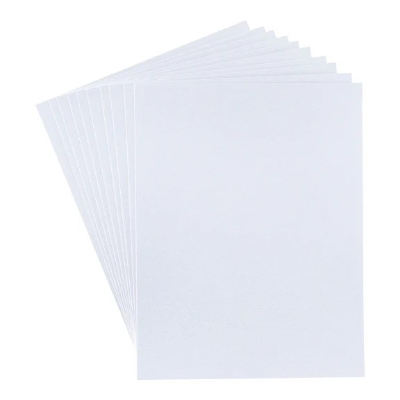 SPELLBINDERS 8.5X11 BRUSHED WHITE CARDSTOCK