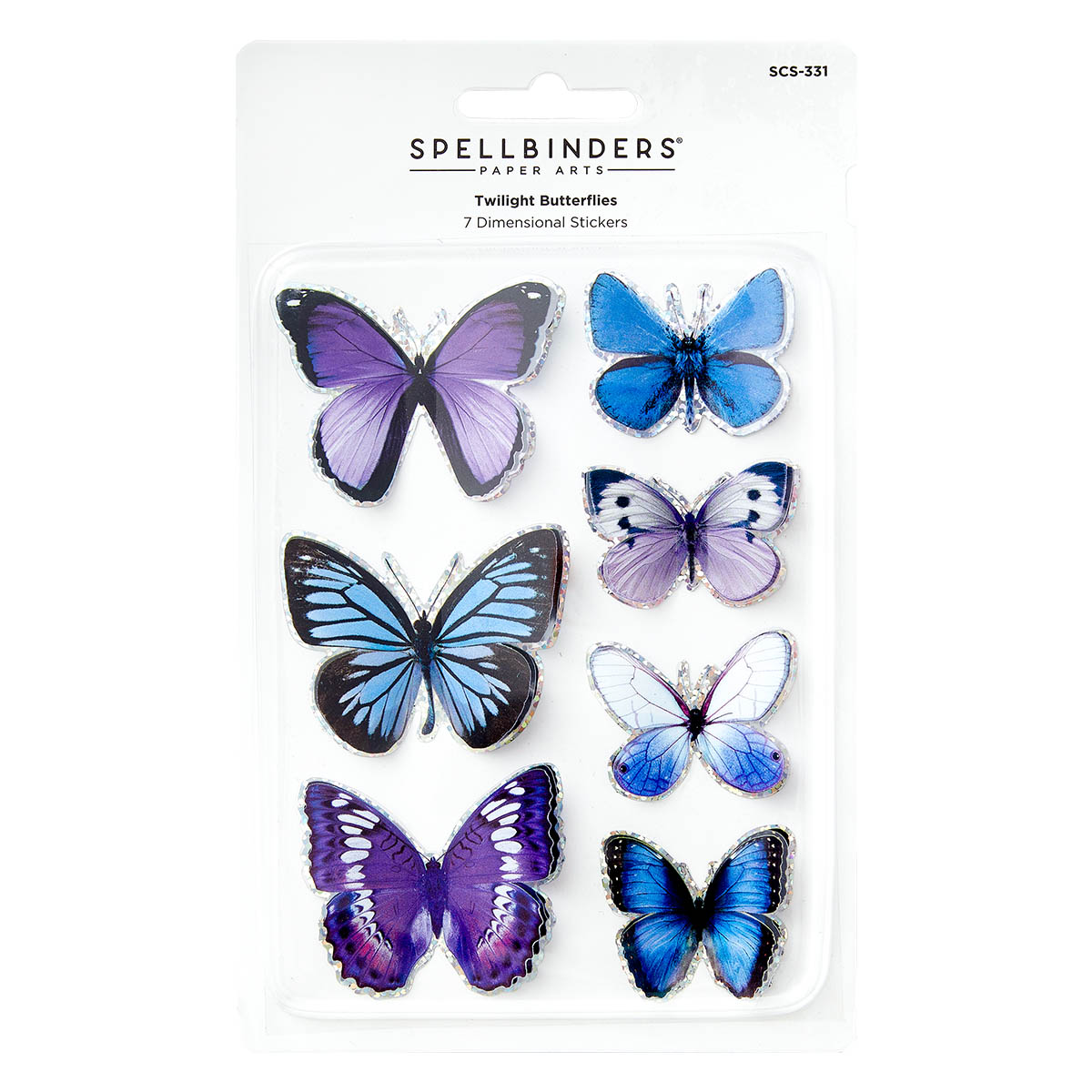 Spellbinders Twilight Butterflies Stickers From the Timeless Collection