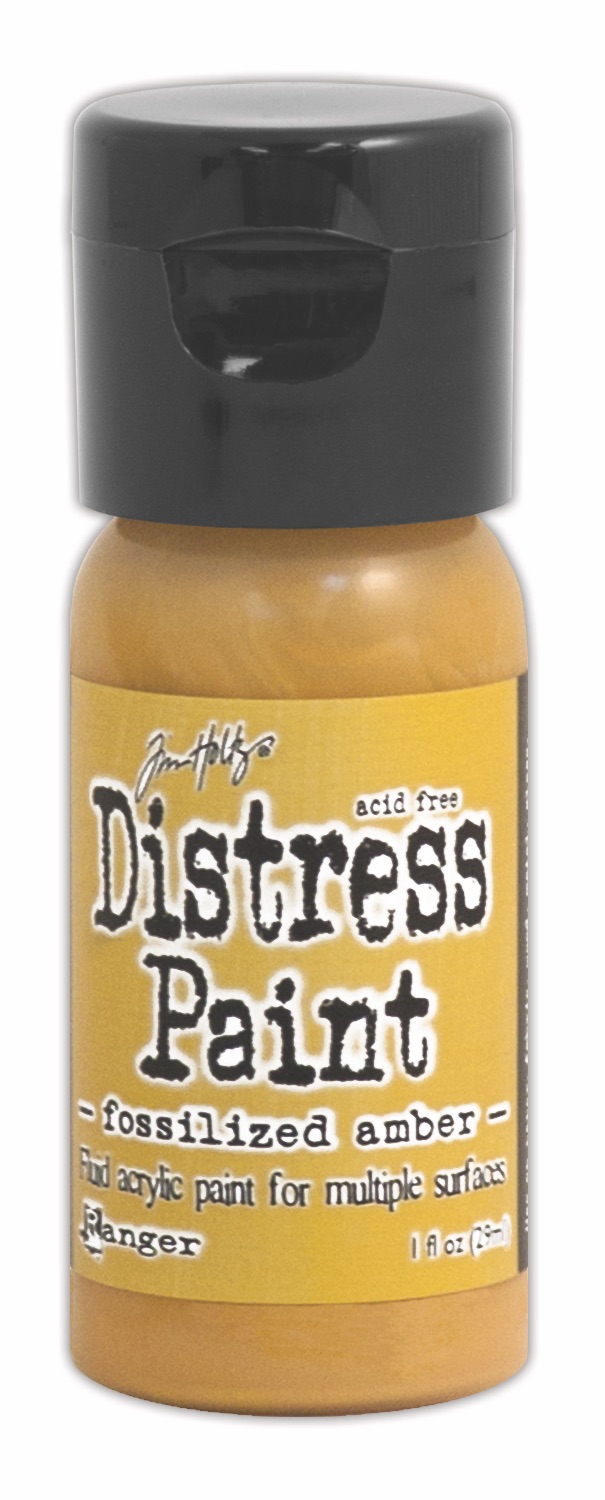 Ranger Tim Holtz Distress Paint Fossilized Amber