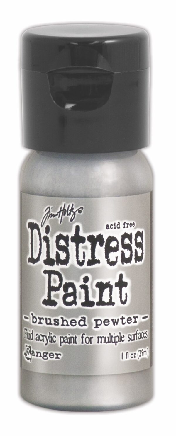 Ranger Tim Holtz Distress Paint Brushed Pewter