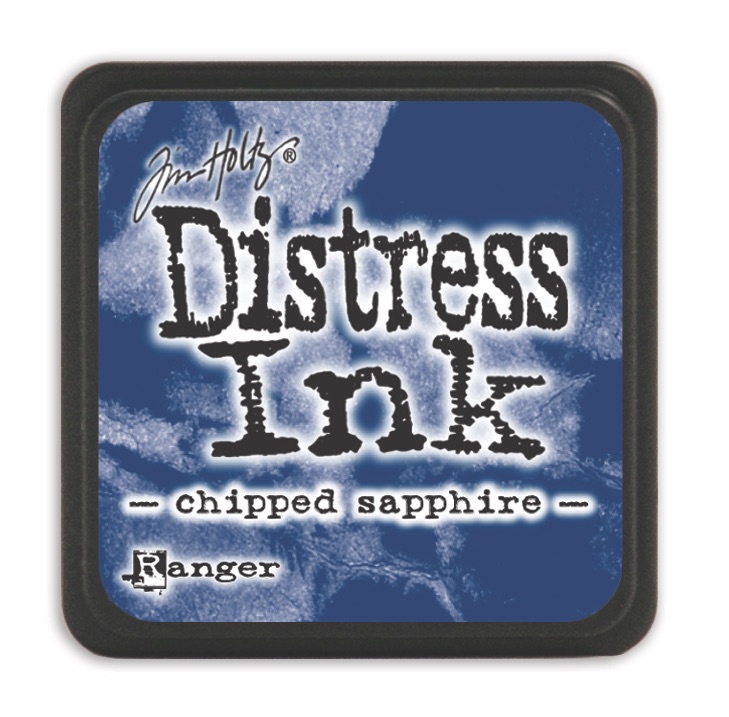 Ranger Tim Holtz Distress Ink Pad Mini Chipped Sapphire