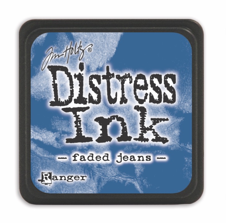 Ranger Tim Holtz Distress Ink Pad Mini Faded Jeans