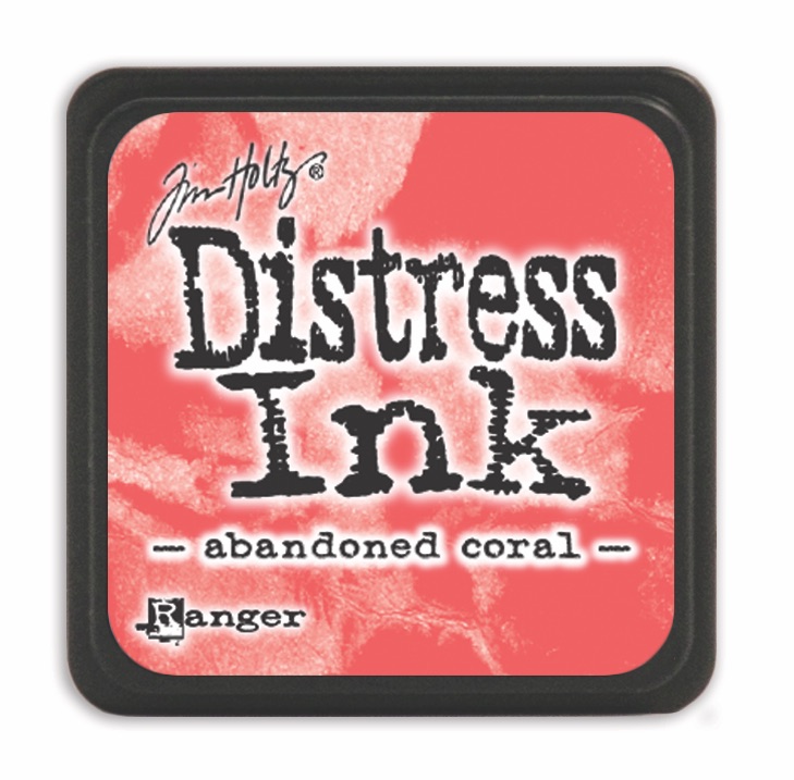 Ranger Tim Holtz Distress Ink Pad Mini Abandonded Coral