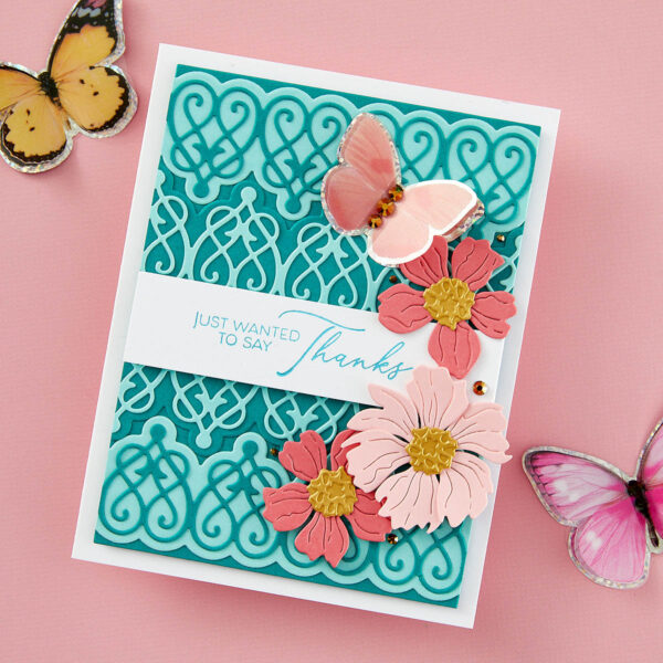 Spellbinders Sunrise Butterflies Stickers From the Timeless Collection