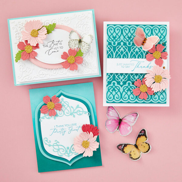 Spellbinders Moonlight Butterflies Stickers From the Timeless Collection