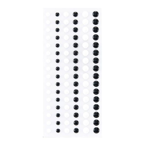 SPELLBINDERS DIMESSIONAL BLACK & WHITE DOTS