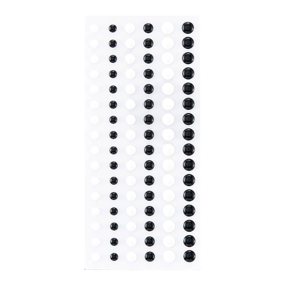 SPELLBINDERS DIMESSIONAL BLACK & WHITE DOTS