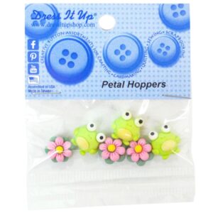 DRESS IT UP PETAL HOPPERS BUTTONS