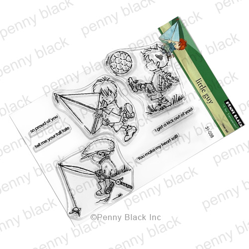 Penny Black Stamp Little Guy