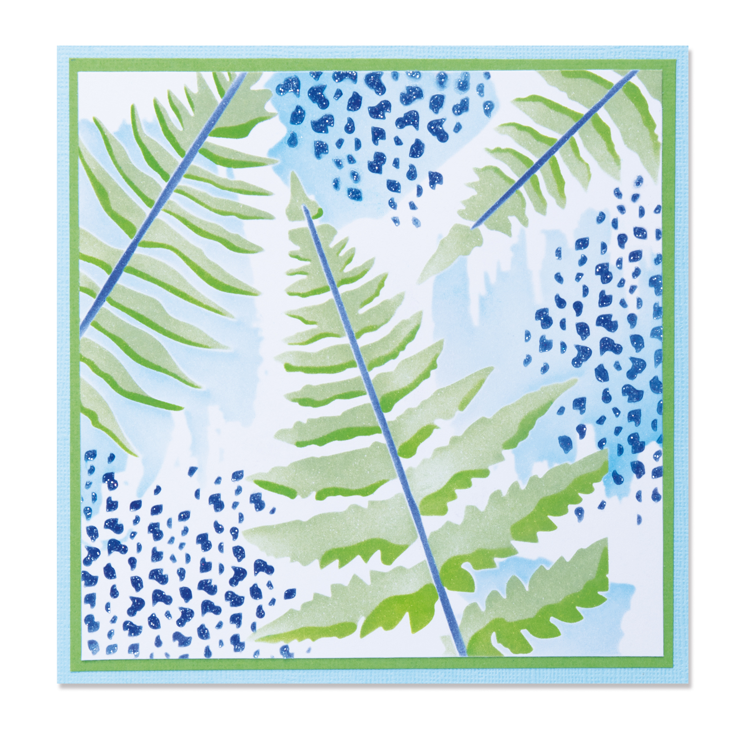 Sizzix Layered Stencil Fern