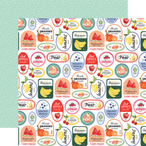 Carta Bella Fruit Stand 12X12 Produce Labels